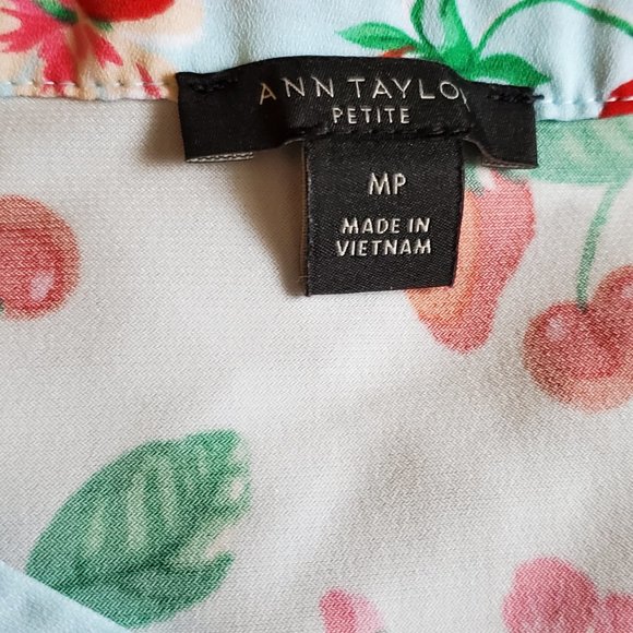 Ann Taylor Petite Shirt  - Size PM - Picture 3 of 3